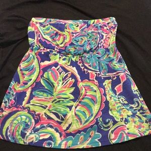 Lilly Pulitzer strapless top
